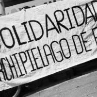 Solidariedade com o Arquipélago do Fogo! Manifestação na Embaixada da Indonésia na Cidade do México