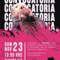 [Chile] Santiago: Convocatória para participar da "Eskuela Libertaria Del Sur" – 23 novembro