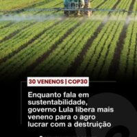 COP30 | "O agronegócio, setor que mais devasta, contamina e lucra no Brasil, segue blindado e financiado"