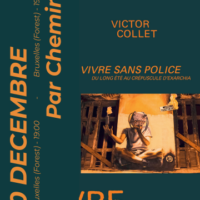 [Bélgica] "Viver sem polícia": encontro com Victor Collet