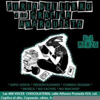[México] Fúria do Livro e da Gráfica Anarquista, 6 e 7 de março