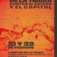 [Espanha] Jornadas em Defesa da Terra Contra o Estado e o Capital