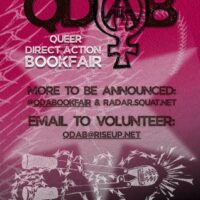 [Holanda] Feira do Livro Queer Direct Action (Ação Direta Queer) 2025