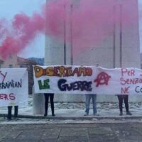 [Itália] Sempre ao lado de quem deserta. Quatro anos após o início da guerra na Ucrânia – as manifestações
