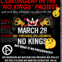 [EUA] Contingente Antiautoritário para o Comício No Kings de 28 de março na chamada Olympia!