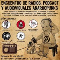 [México] Encontro de Rádios, Podcasts e Audiovisuais Anarkopunks