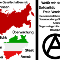 [Alemanha] "Não somos de esquerda nem extremistas – somos anarquistas e libertários."