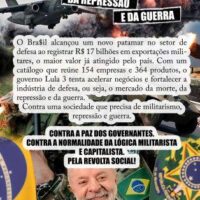 Mercado da morte, da repressão e da guerra