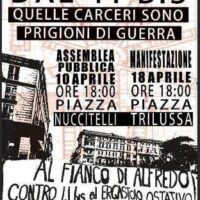 [Itália] Roma: Fora Alfredo do 41bis [18 de abril]