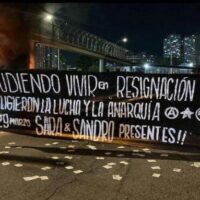[Chile] Memória e luta pelos companheirxs anarquistas Sara e Alessandro!