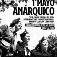 [Chile] Primeiro de Maio Anárquico no Parque La Bandera, Santiago