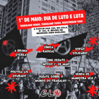 [Belém-PA] 1º de Maio de Luta e Luto