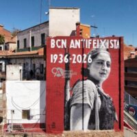 [Espanha] Roc Blackblock restaura mural para celebrar o 90º aniversário da Revolução Social de 1936
