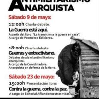 [Espanha] Jornadas antimilitarismo anarquista