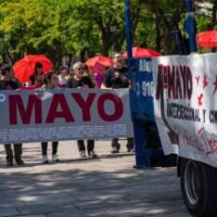 [Espanha] O 1° de Maio Interseccional e Combativo afirma em Madrid que "contra o imperialismo, unidade de classe"