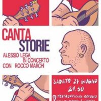 [Itália] Cantar histórias: Alessio Lega em concerto com Rocco Marchi