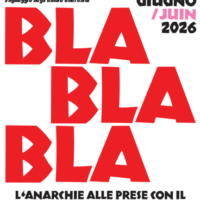 [Itália] BlaBlaBla: Encontros sobre anarquismo e linguagem (Gênova)