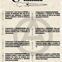 8 punhaladas CONTRA A DEMOCRACIA