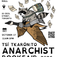 [Canadá] Anunciando a Feira Anarquista do Livro Tsí Tkarón:to 2026 - 17 de outubro de 2026
