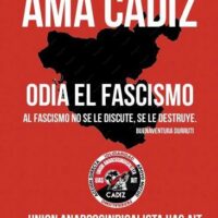 [Espanha] Ame Cádiz. Odeie o fascismo.