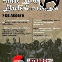 [Espanha] Inauguração do Ateneo Lumbre Libertaria