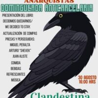 [México] Atividade contra a prisão por ocasião da Semana Internacional de Solidariedade aos Presos Anarquistas